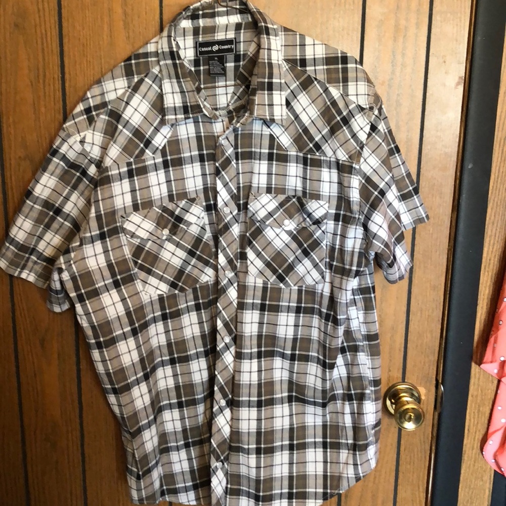 Casual Country plaid shirt XL